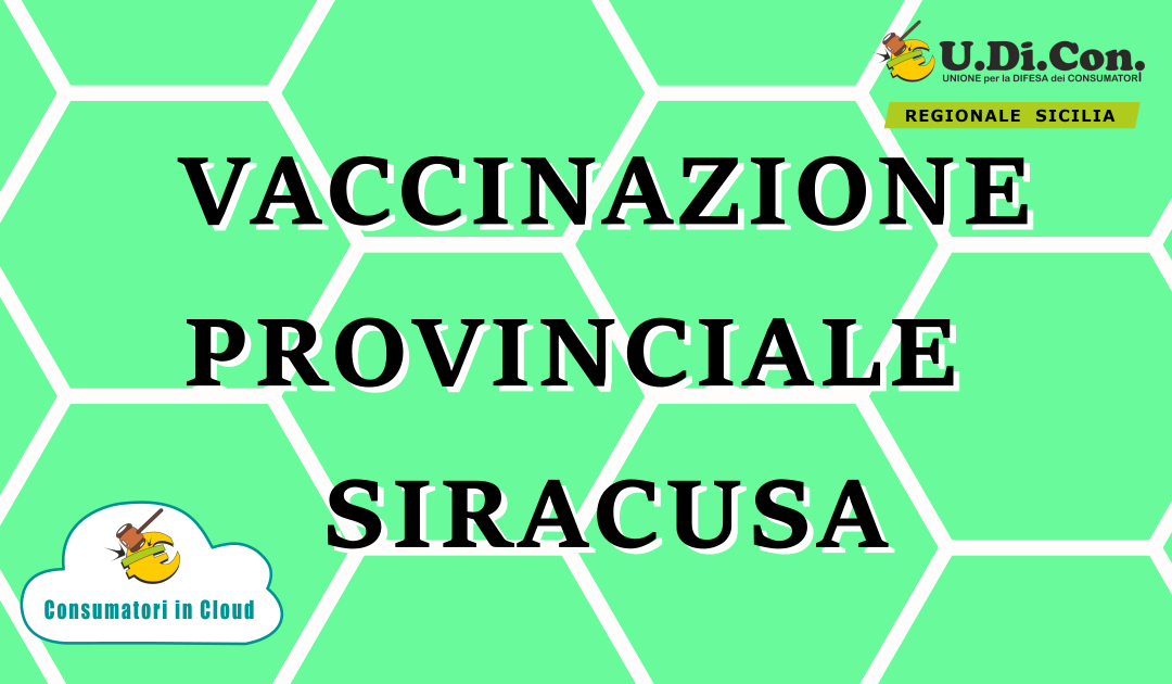 Vaccinazione Provincia Di Siracusa